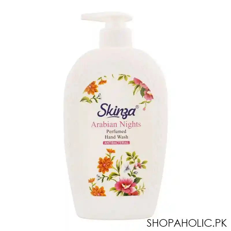 skinza arabian night antibacterial perfumed hand wash, 500ml main image