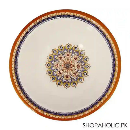 Sky Melamine Bowl, Golden, 5.5 Inches, Elegant Design, Durable Tableware - Image 2