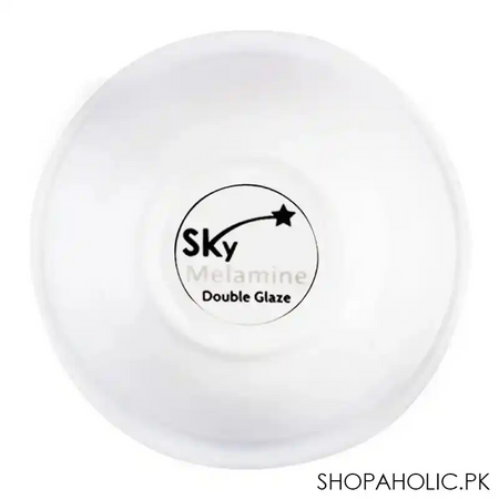 sky melamine bowl, grey 5.5 inches image4