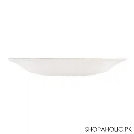 sky melamine deep plate, golden, 8 inches image3