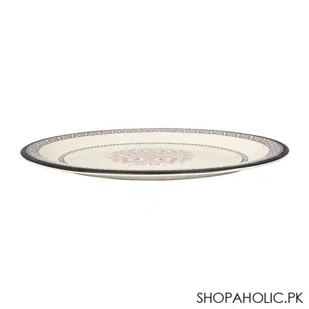Sky Melamine Rice Dish, Black, Classic Design, Durable Tableware - Image 2