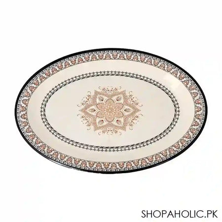 Sky Melamine Rice Dish, Black, Small, Classic Design, Durable Tableware - Image 2