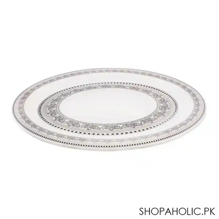 sky melamine rice dish, grey main image