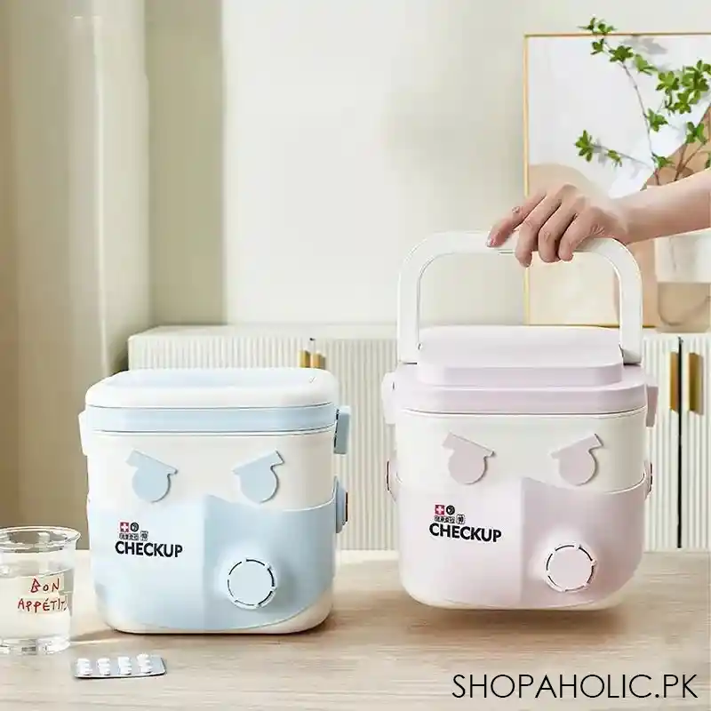 small first aid kit medicine storage box image2