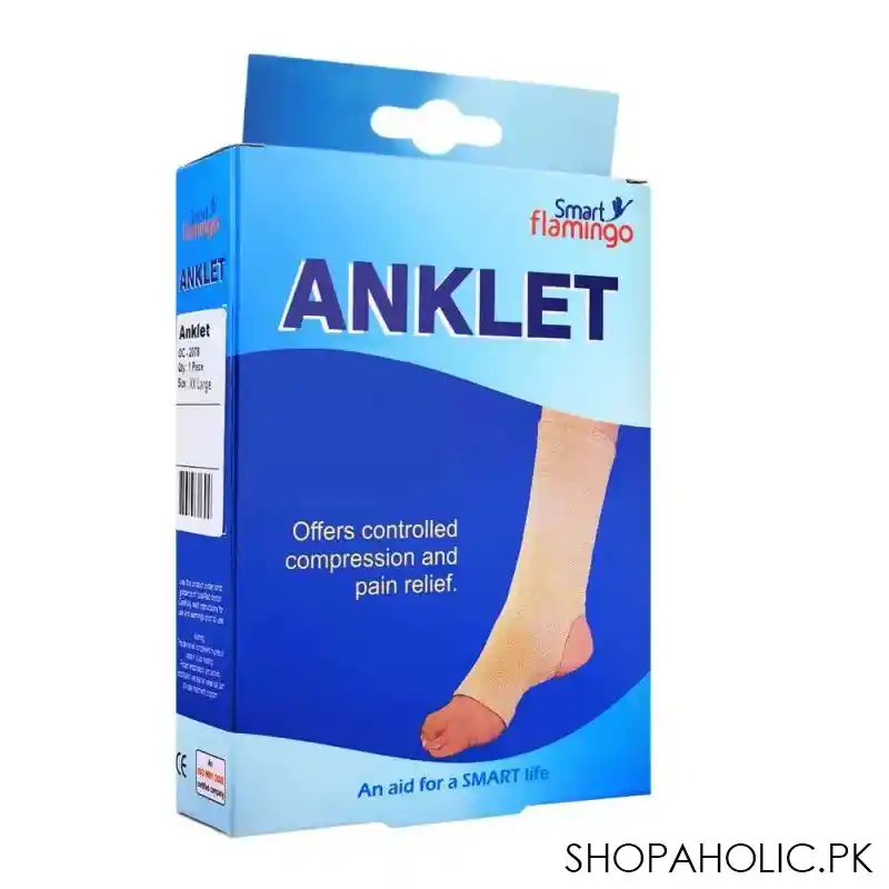 smart flamingo anklet, 2xl main image