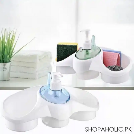 snip soap dispenser with sponge holder image3