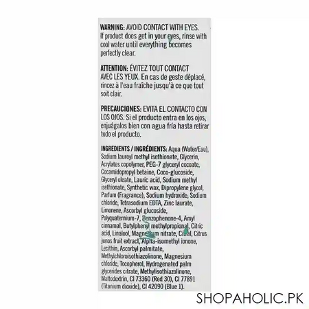 soap & glory face soap & clarity vitamin c facial wash, all skin types, 350ml image4