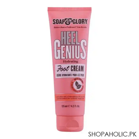 soap & glory heel genius hydrating foot cream, 125ml main image