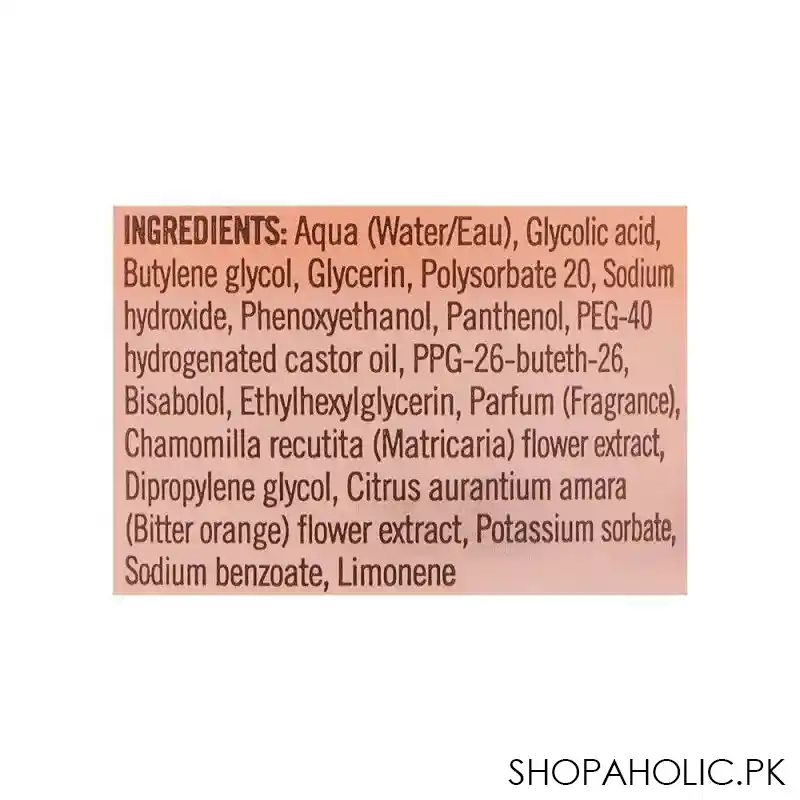 soap & glory in the glow how 5% glycolic acid exfoliating tonic, for all skin types, 200ml image4