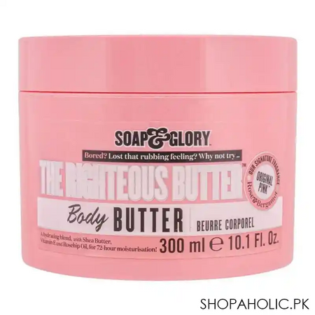 soap & glory the righteous butter body butter, 300ml main image