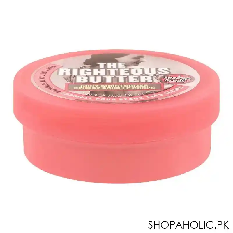 soap & glory the righteous butter body moisturizer, very dry skin formula, 50ml main image