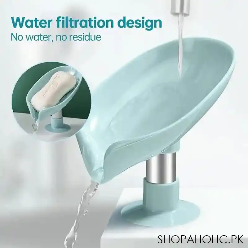 soap holder self draining with suction cup main image