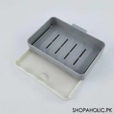 soap holder with draining tray image2