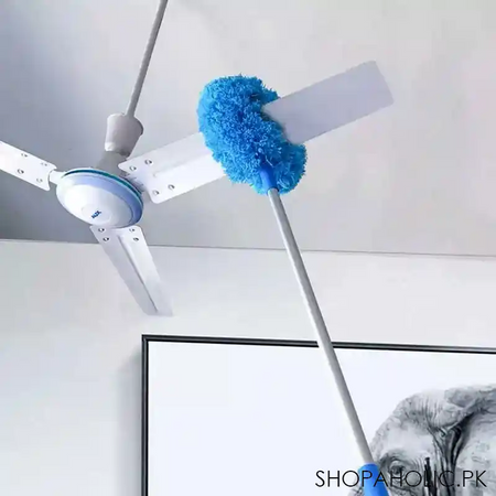 soft microfiber hollow design ceiling fan duster image4