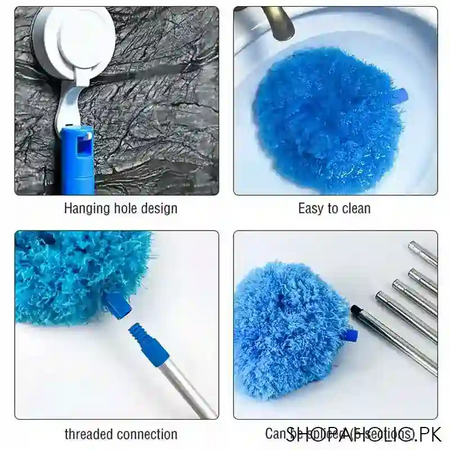 soft microfiber hollow design ceiling fan duster image9