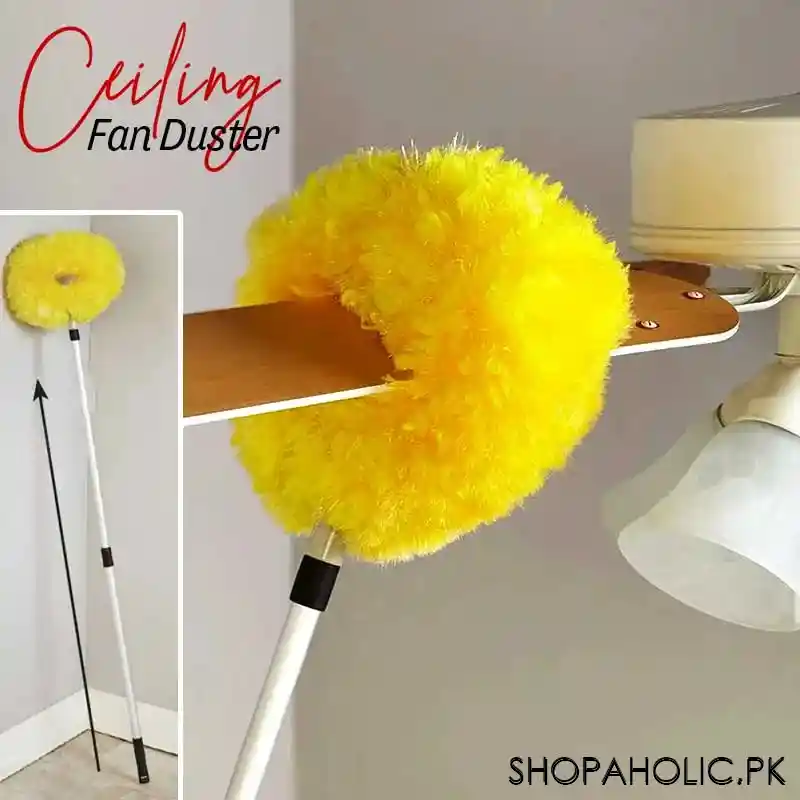 Computer Fan Duster Hand Made Buy Microfiber Ceiling Fan Duster at the Best in Pakistan – Shopaholic.pk