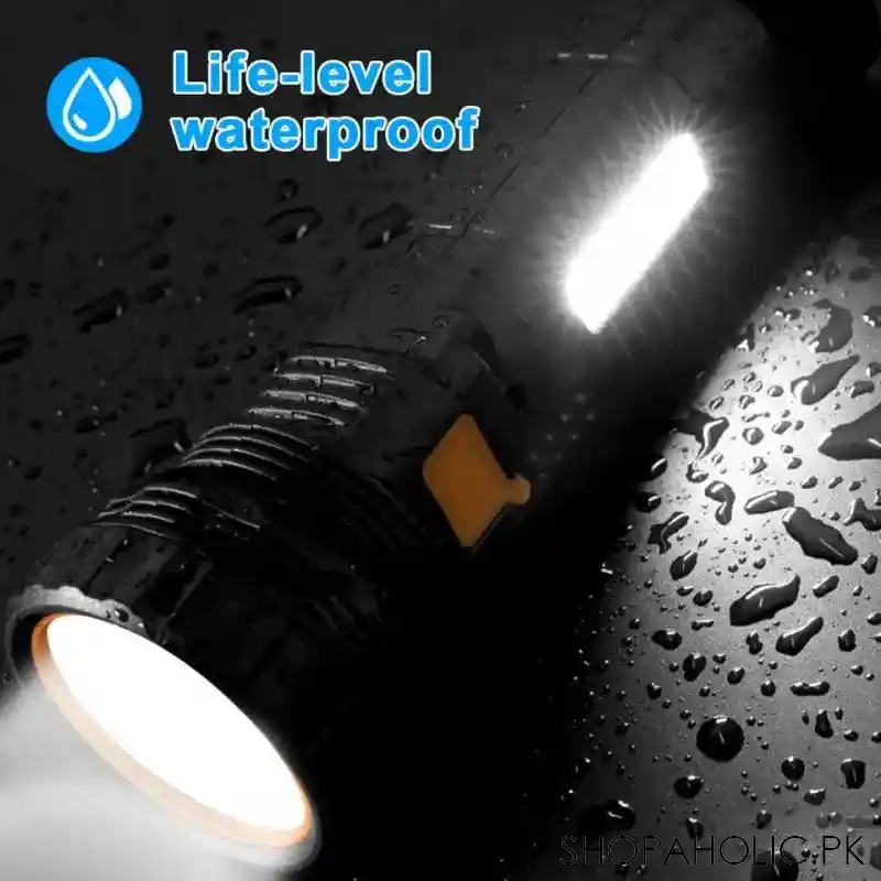solar led flashlight image4