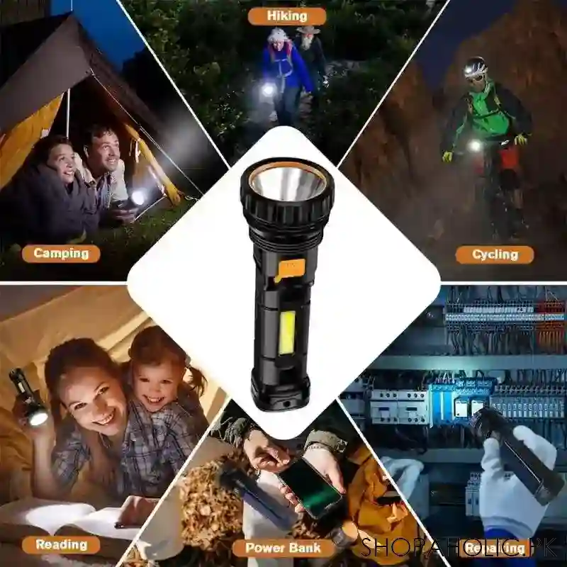 solar led flashlight image5