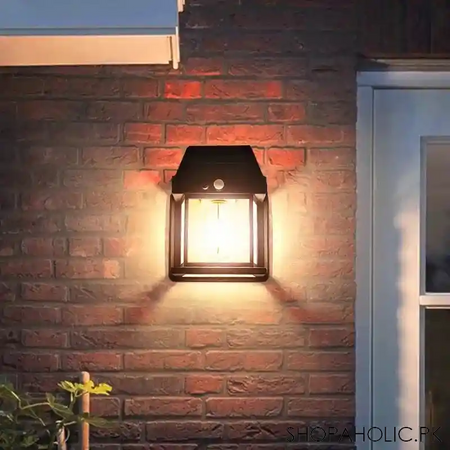solar outdoor wall light with motion sensor image4