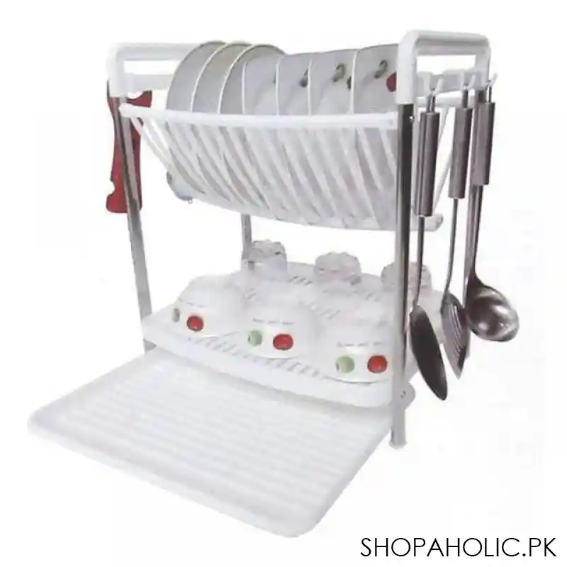 solid multifunctional dish rack image2