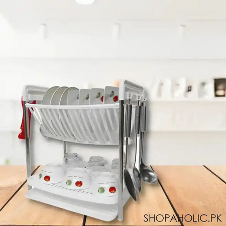solid multifunctional dish rack main image