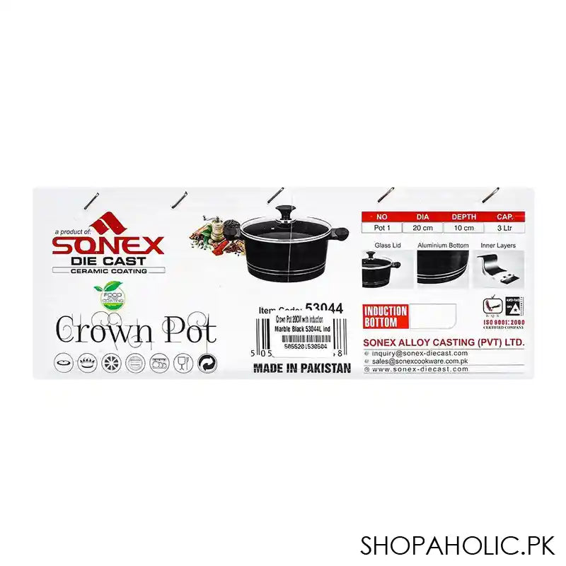 Sonex Crown Pot, 20 cm, 53044 - Image 2