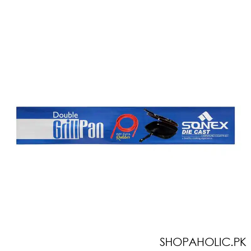 Sonex Die Cast Double Grill Pan, 30cm, 11.8 Inches, 52341 - Image 4