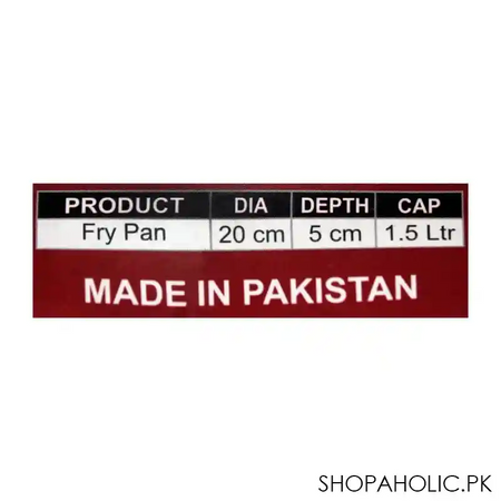 sonex die cast solo fry pan, 20cm, 7.8 inches, 53012 image5
