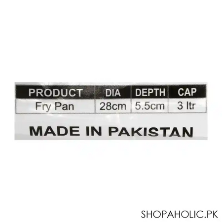 sonex die cast solo fry pan, 28cm, 11 inches, 53013 image5