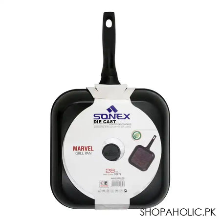 Sonex Marvel Die Cast Grill Pan, 28cm, 52279 - Main Image