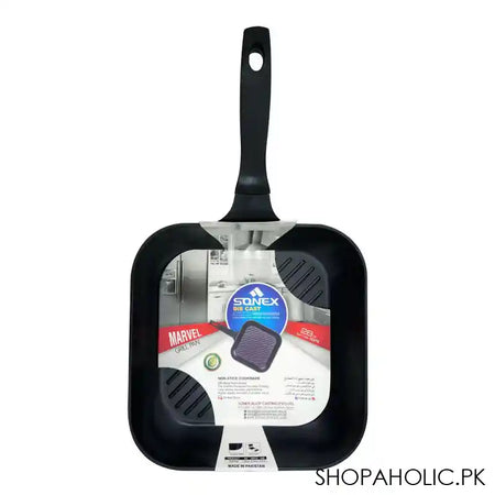 Sonex Marvel Die Cast Grill Pan, 28cm, 52279 - Image 2