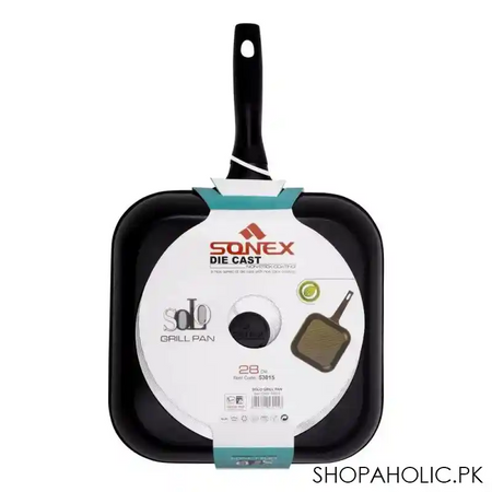 sonex solo die cast gril pan, 28cm, 53015 image4