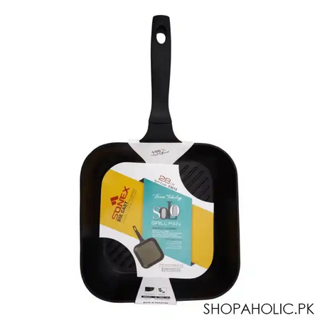 sonex solo die cast gril pan, 28cm, 53015 main image