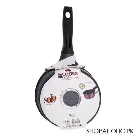 Sonex Solo Die Cast Sauce Pan, 18cm, 53016 - Image 3