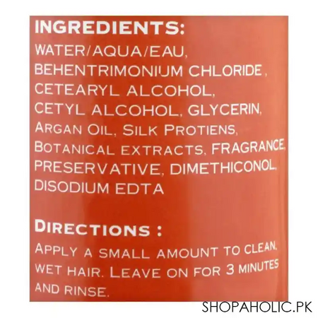 spa in a bottle argan, hibiscus & silk protein hair conditioner, 200ml image3