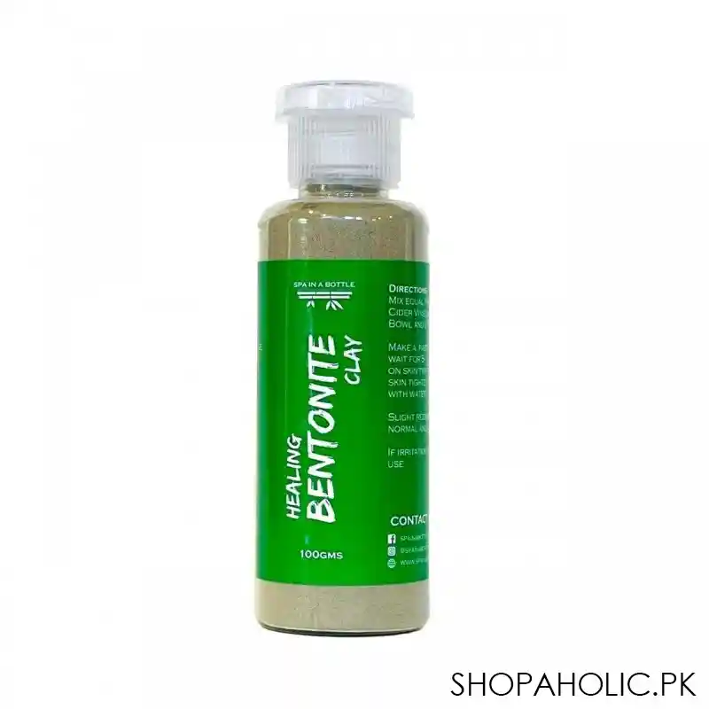 spa in a bottle healing bentonite clay, 100g main image