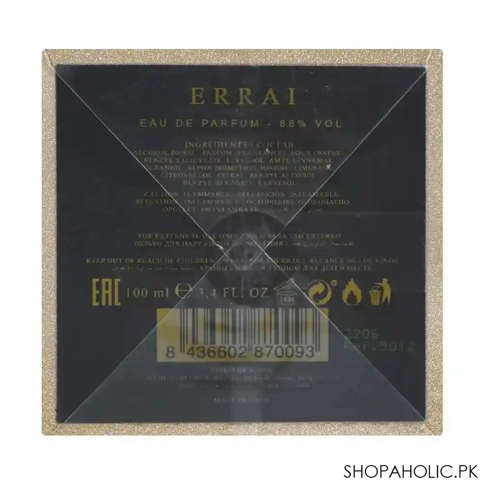 spirit of kings errai eau de parfum, for men & women, 100ml image4