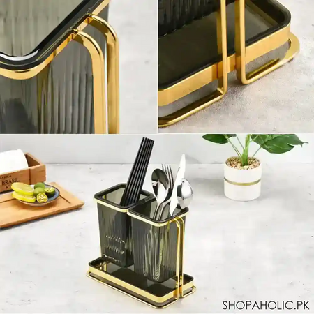 square tube cutlery holder image3