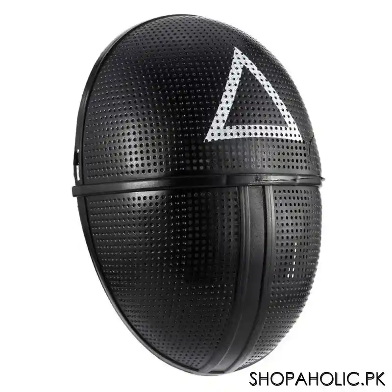 squid game triangle guard mask image2
