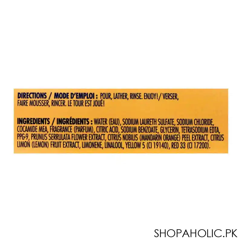 St. Ives Citrus & Cherry Blossom Energizing Body Wash, 650ml - Image 3