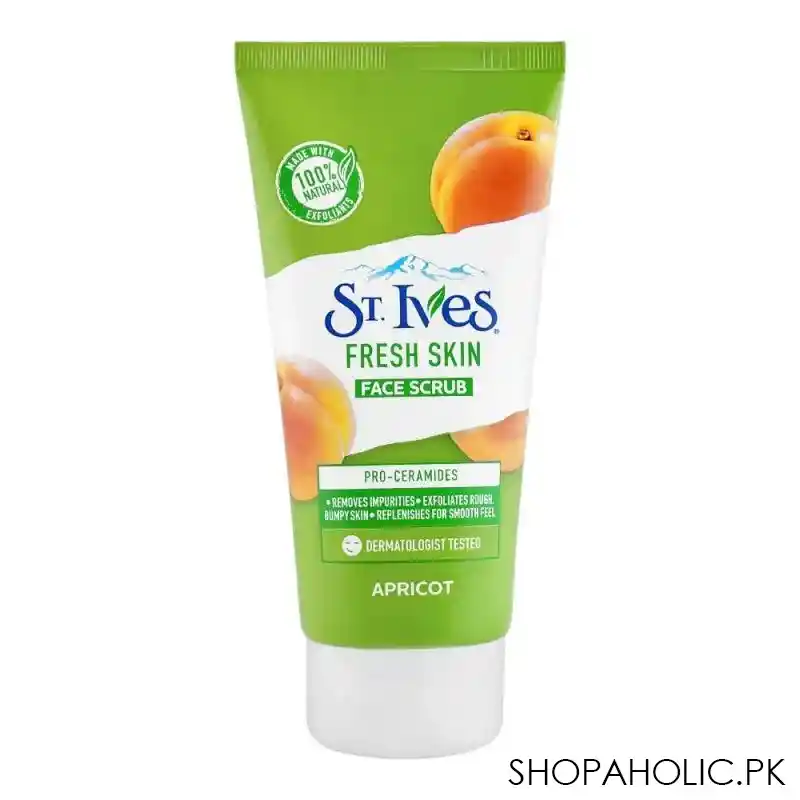 st. ives fresh skin apricot face scrub, 150g main image