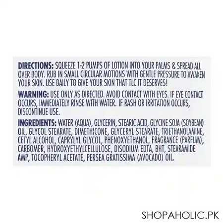 st. ives hydrating vitamin e & avocado body lotion, paraben free, 621ml image3