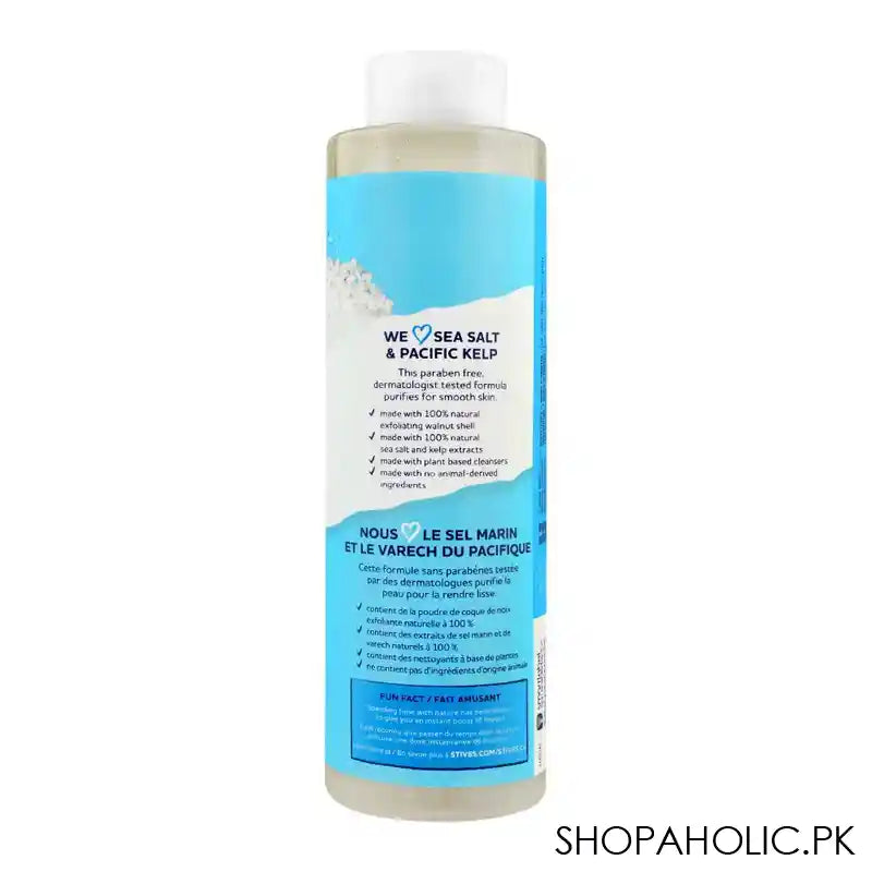 St. Ives Sea Salt & Pacific Kelp Exfoliating Body Wash, 650ml - Image 3