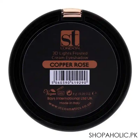 st london 3d lights frosted eyeshadow, copper rose image3