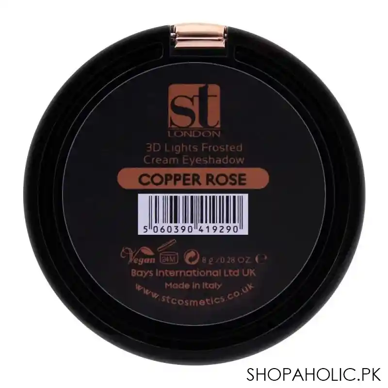 st london 3d lights frosted eyeshadow, copper rose image3