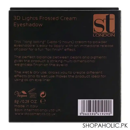 st london 3d lights frosted eyeshadow, copper rose image5
