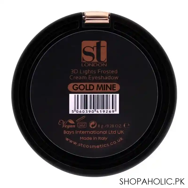 st london 3d lights frosted eyeshadow, gold mine image3