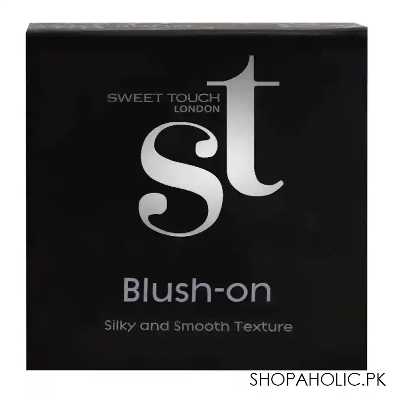 st london blush on, light peach, silky and smooth texture image4