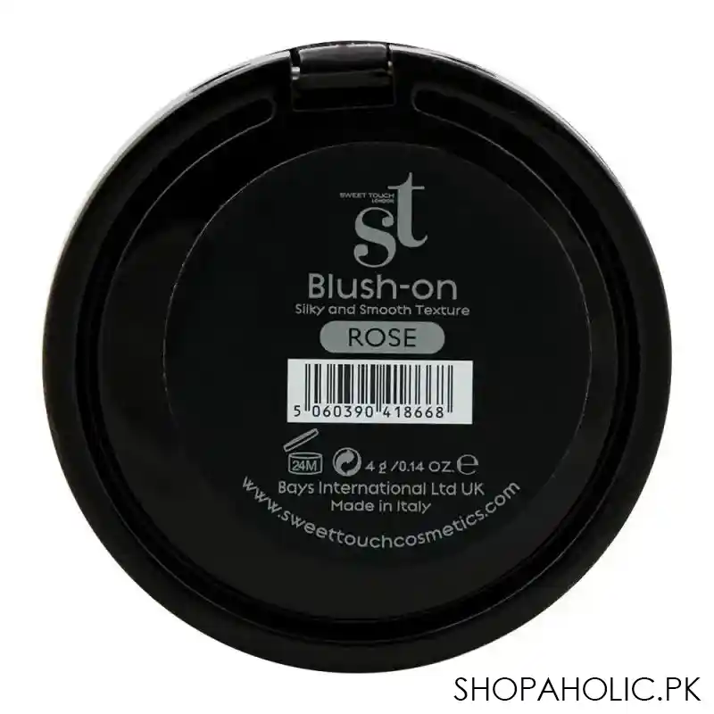 st london blush on, rose, silky and smooth texture image3