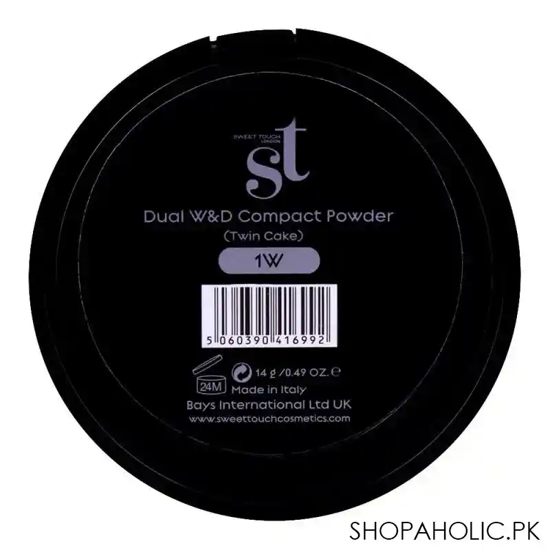 st london dual wet & dry compact powder, 1w, twin cake image3